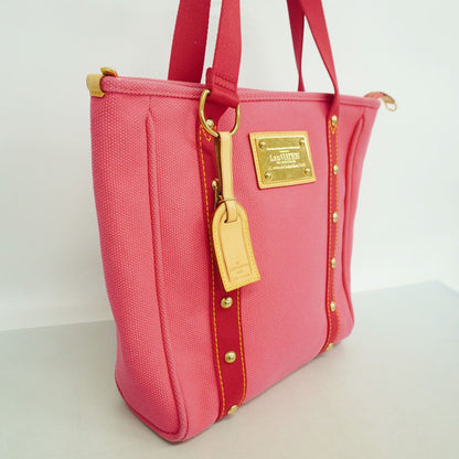 Louis Vuitton Tote Antigua Cabas MM Rose — view 2