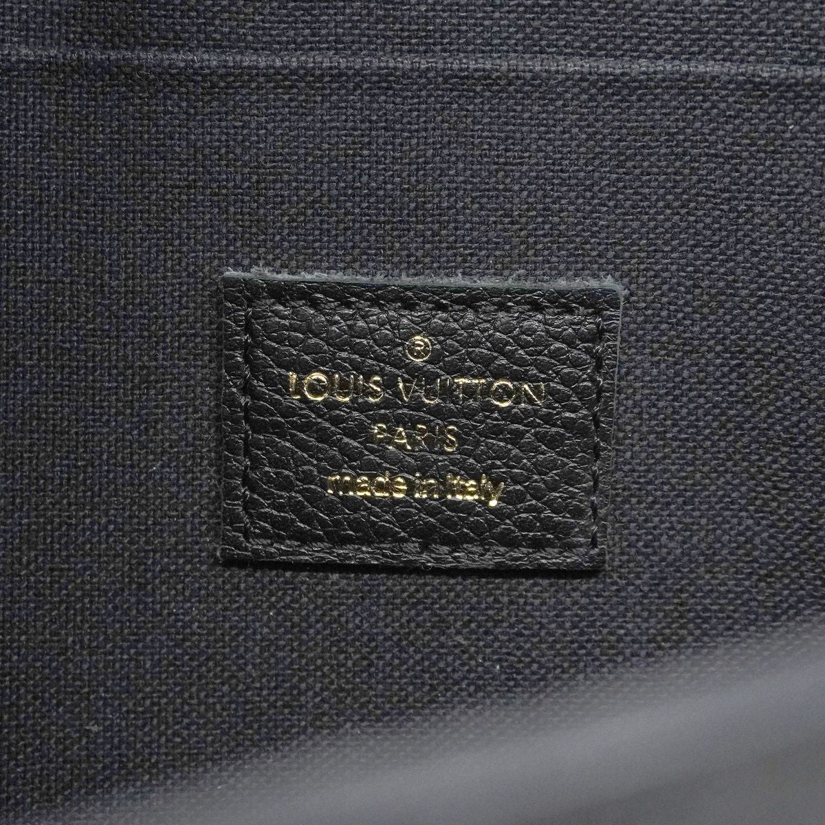 Louis Vuitton Wallet on Chain Monogram Empreinte Pochette Felicie Noir Shoulder — view 5