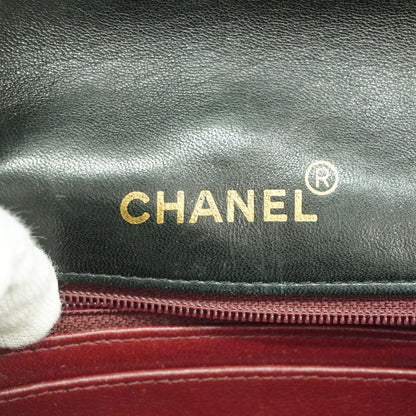 Chanel Shoulder Bag Diana Lambskin Black Gold — view 5