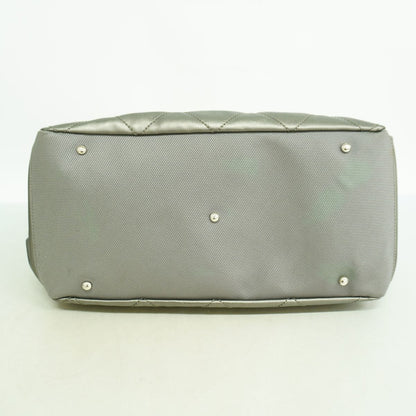 Chanel Shoulder Bag Paris Biarritz Gray Silver — view 3