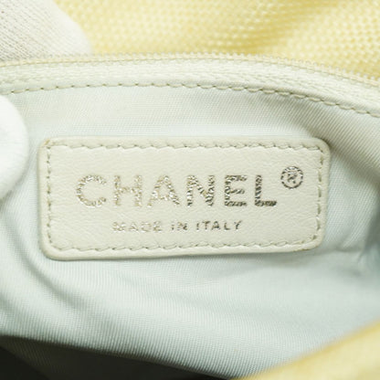Chanel Shoulder Bag Paris Biarritz Gray Silver — view 5