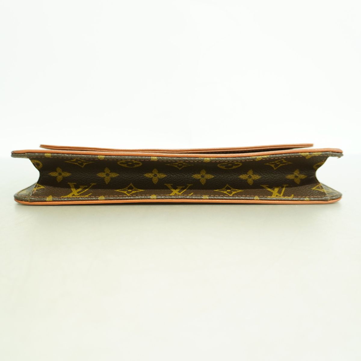 Louis Vuitton Clutch Monogram Pochette Dam PM Brown — view 3