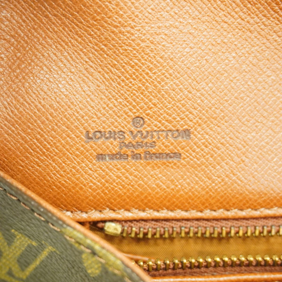 Louis Vuitton Clutch Monogram Pochette Dam PM Brown — view 5