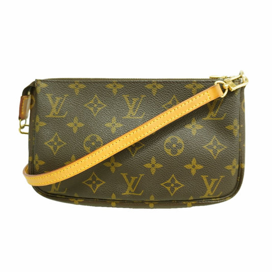 Louis Vuitton Shoulder Bag Monogram Pochette Accessoires Brown