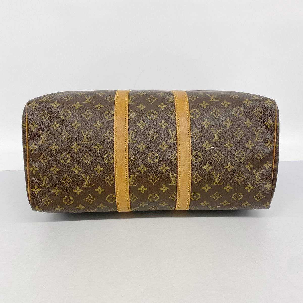 Louis Vuitton Boston Bag Monogram Keepall 45 Brown — view 3