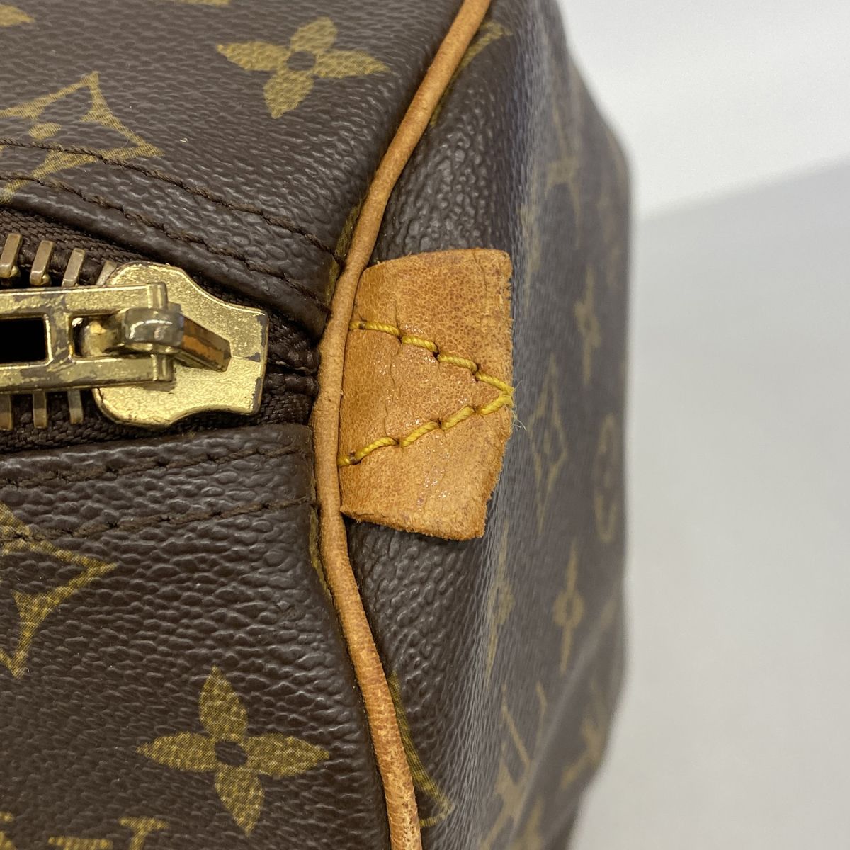 Louis Vuitton Boston Bag Monogram Keepall 45 Brown — view 7