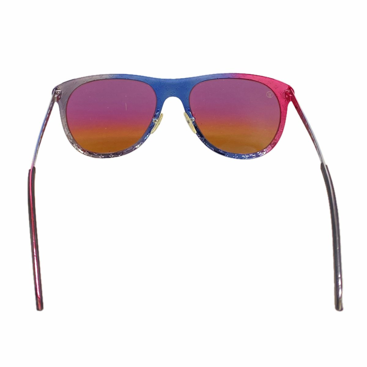 Louis Vuitton Sunglasses Vertigo Pink Blue Silver Eyewear — view 8