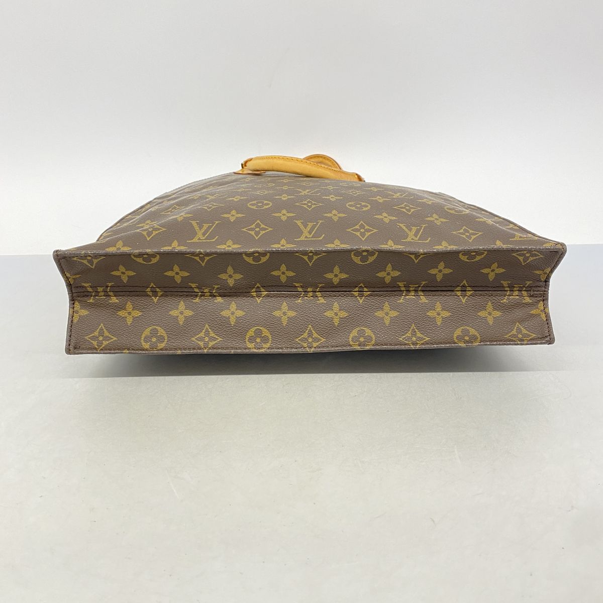 Louis Vuitton Tote Monogram Sac Plat Brown — view 3