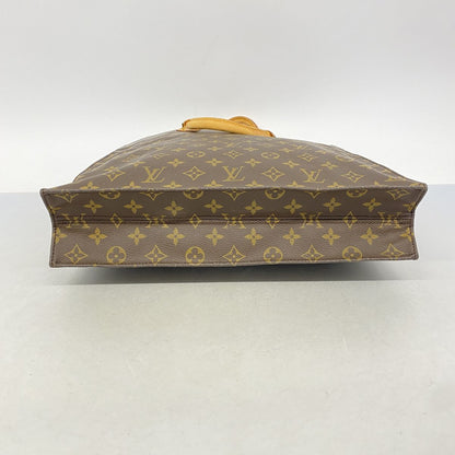 Louis Vuitton Tote Monogram Sac Plat Brown — view 3