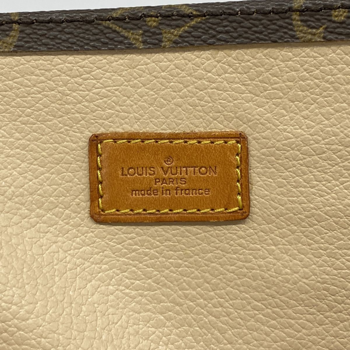 Louis Vuitton Tote Monogram Sac Plat Brown — view 5