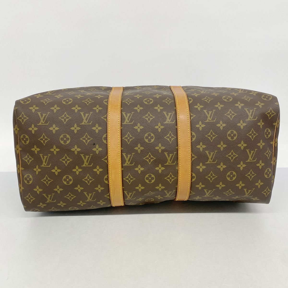 Louis Vuitton Boston Bag Monogram Keepall 50 Brown — view 3