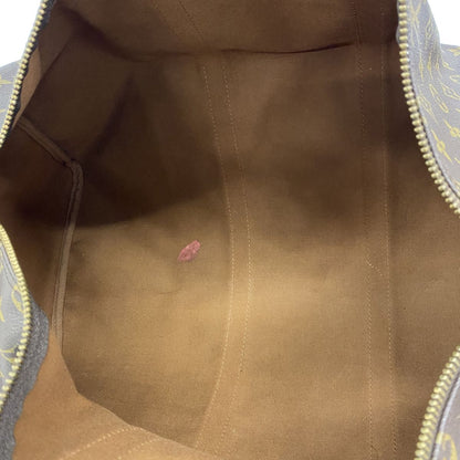 Louis Vuitton Boston Bag Monogram Keepall 50 Brown — view 4