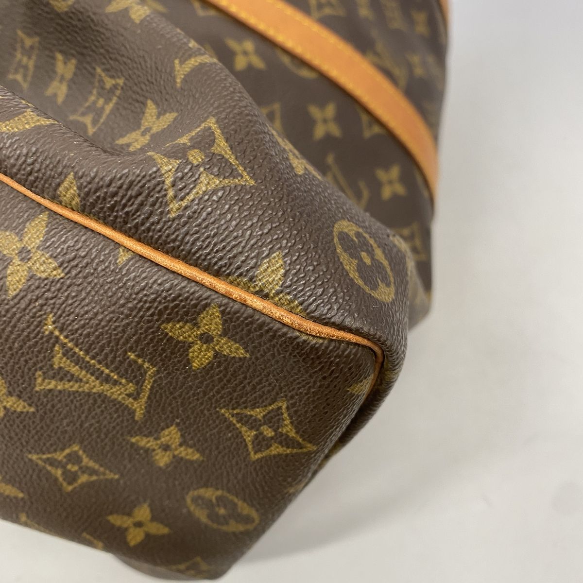 Louis Vuitton Boston Bag Monogram Keepall 50 Brown — view 6