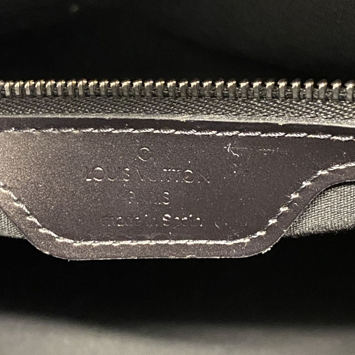 Louis Vuitton Tote Monogram Matt Stockton Noir — view 5