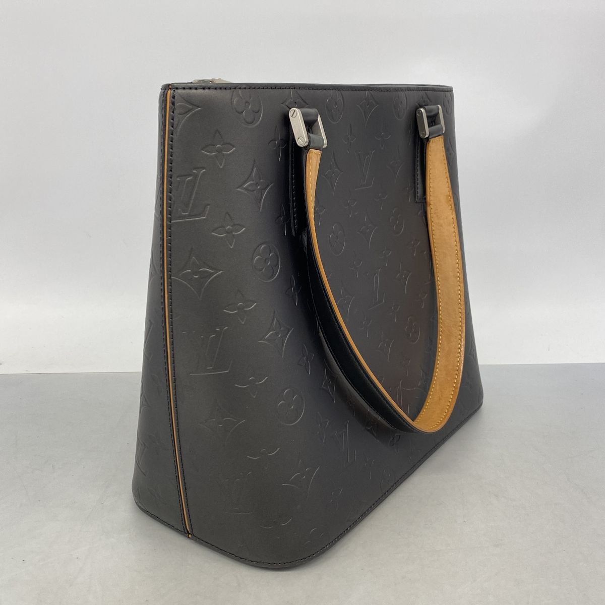 Louis Vuitton Tote Monogram Matt Stockton Noir — view 2
