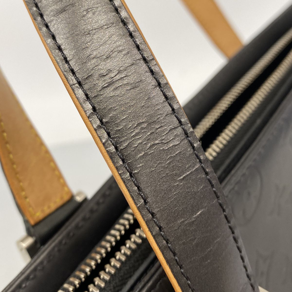 Louis Vuitton Tote Monogram Matt Stockton Noir — view 8