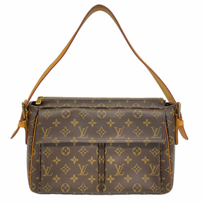 Louis Vuitton Shoulder Bag Monogram Viva-Cite GM Brown