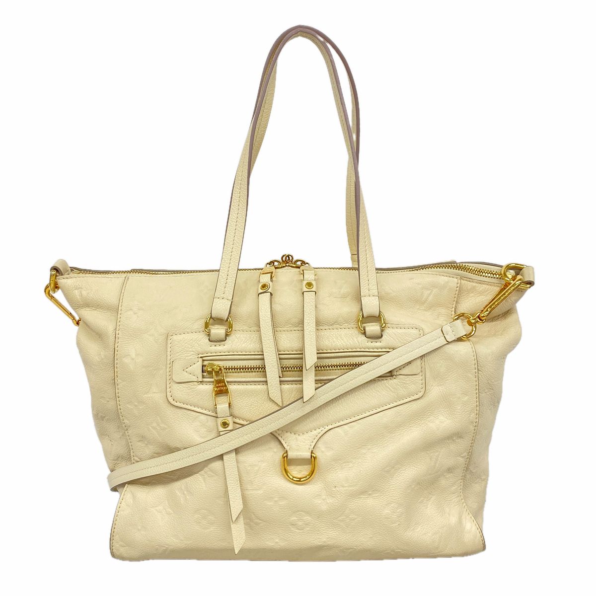 Louis Vuitton Tote Monogram Empreinte le Mini les PM Neige 2-Way
