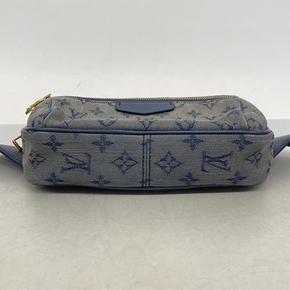 Louis Vuitton Belt Bag Monogram Denim Outdoor Navy — view 3