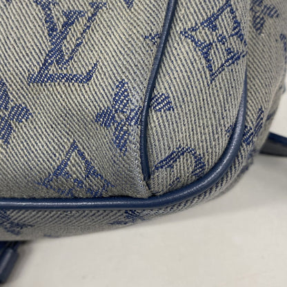 Louis Vuitton Belt Bag Monogram Denim Outdoor Navy — view 7