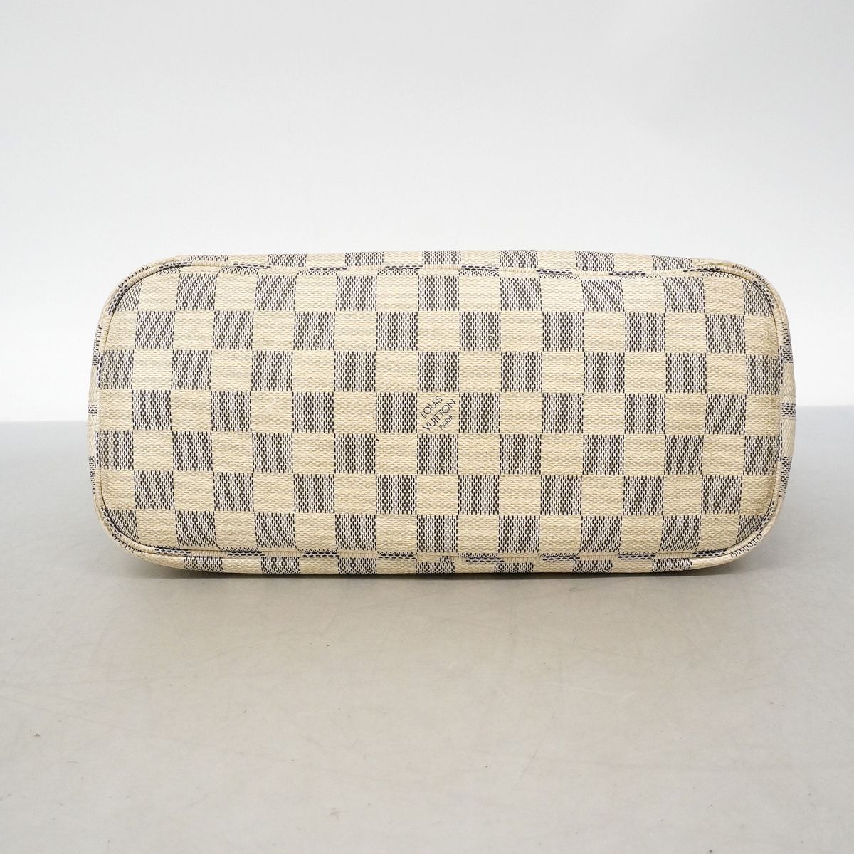 Louis Vuitton Tote Damier Azur Neverfull PM White — view 3