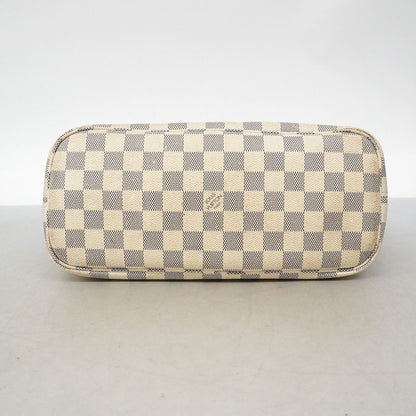 Louis Vuitton Tote Damier Azur Neverfull PM White — view 3