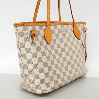 Louis Vuitton Tote Damier Azur Neverfull PM White — view 2