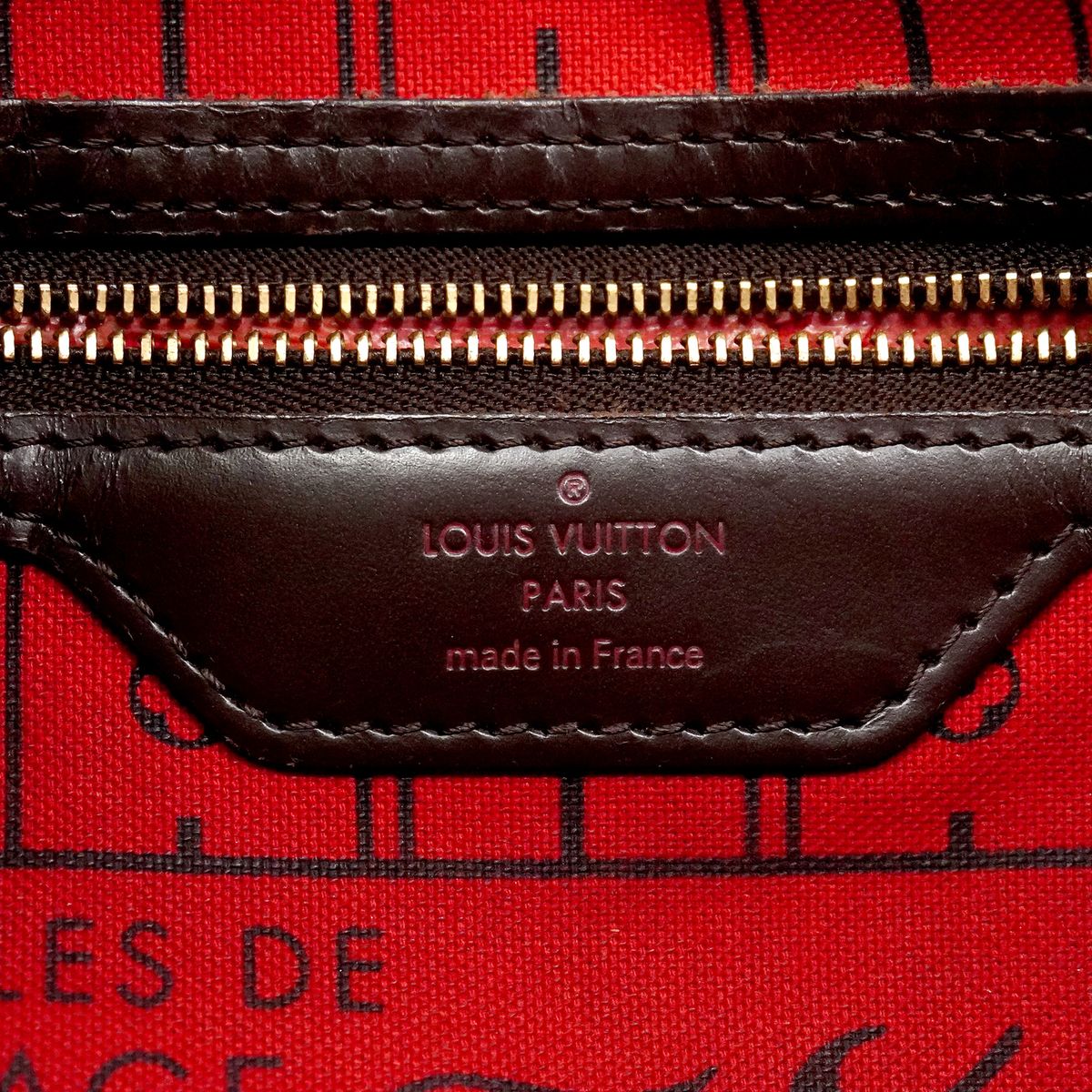 Louis Vuitton Tote Damier Neverfull PM Ebene — view 5
