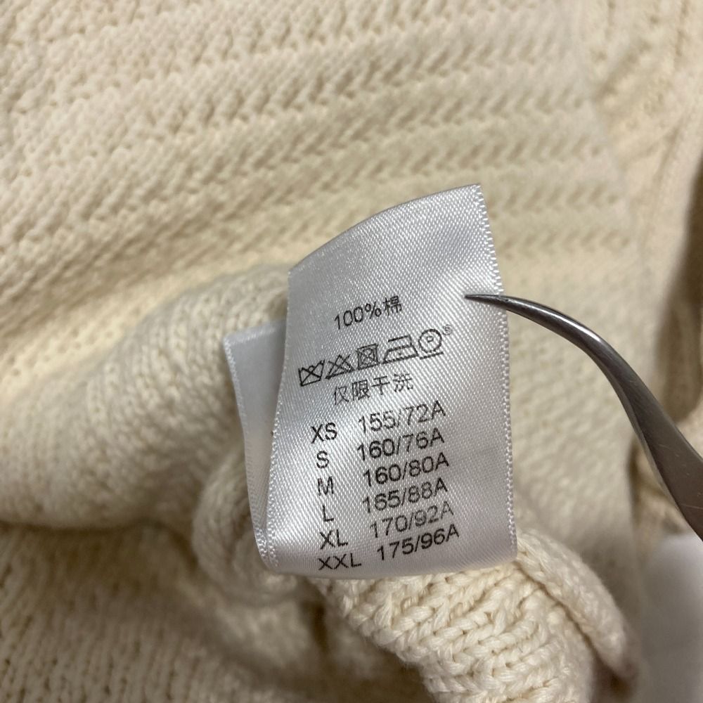 Celine Phoebe Philo Era Diagonal Rib Knit Sweater Ivory — view 8