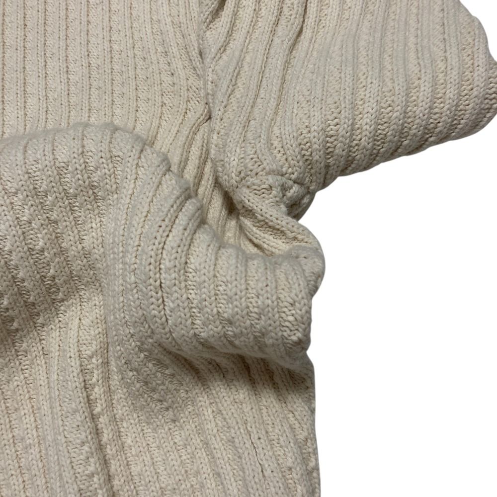 Celine Phoebe Philo Era Diagonal Rib Knit Sweater Ivory — view 4