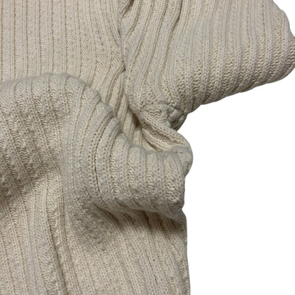 Celine Phoebe Philo Era Diagonal Rib Knit Sweater Ivory — view 4