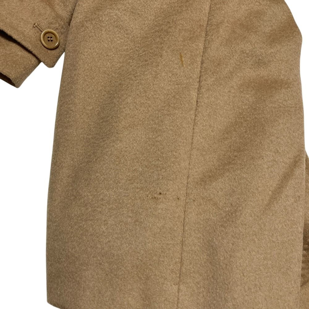 Max Mara Camel Double Breasted Coat Beige 38 — view 8