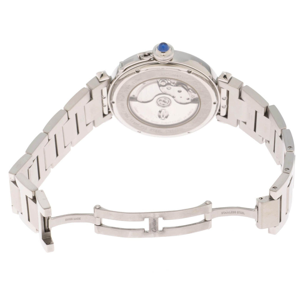 Cartier Pasha XL Watch Stainless Steel Silver — view 4