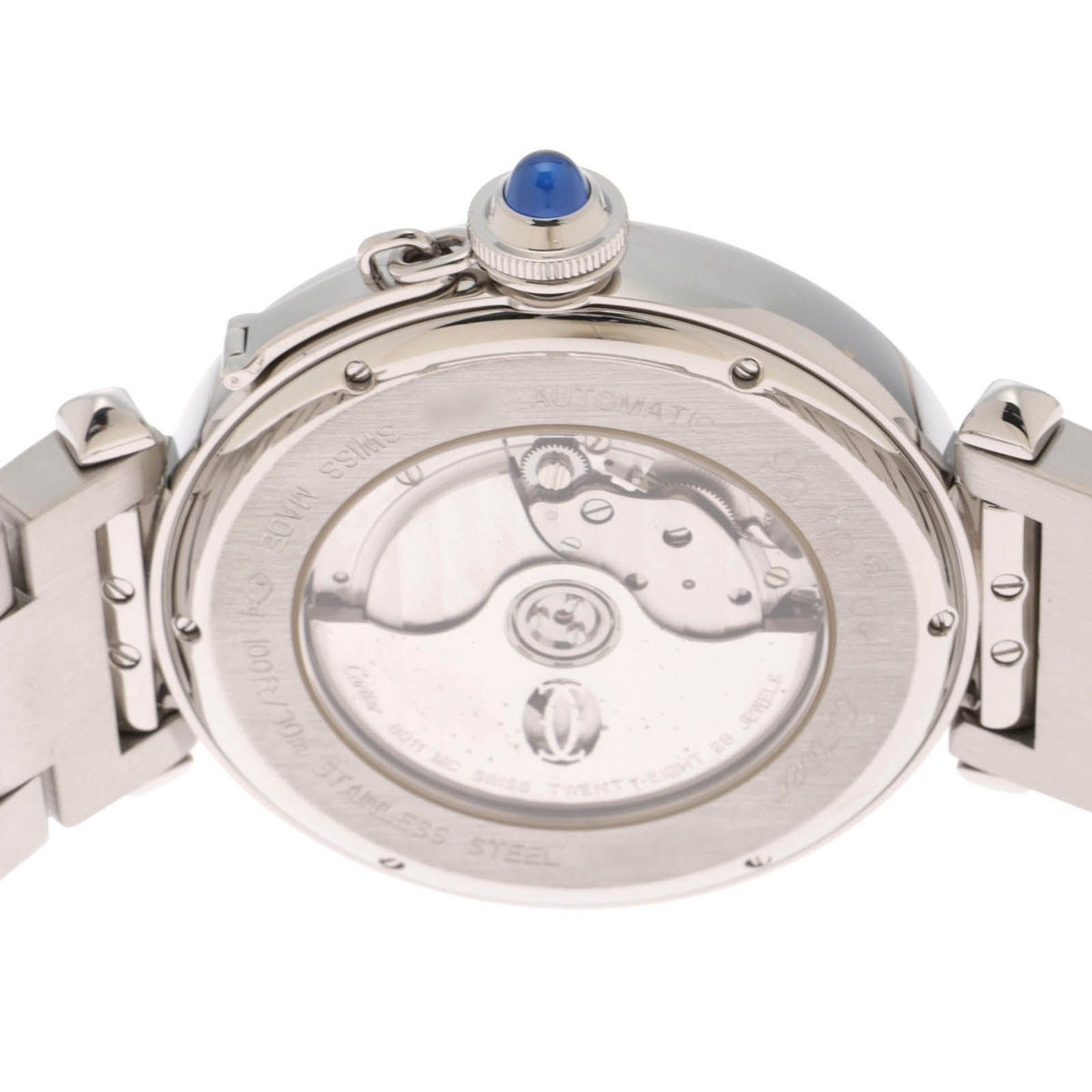 Cartier Pasha XL Watch Stainless Steel Silver — view 5