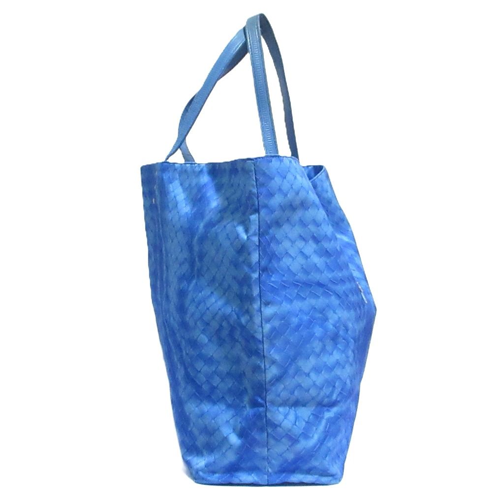 Bottega Veneta Intreccio Illusion Tote Blue — view 3