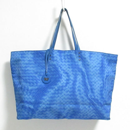 Bottega Veneta Intreccio Illusion Tote Blue