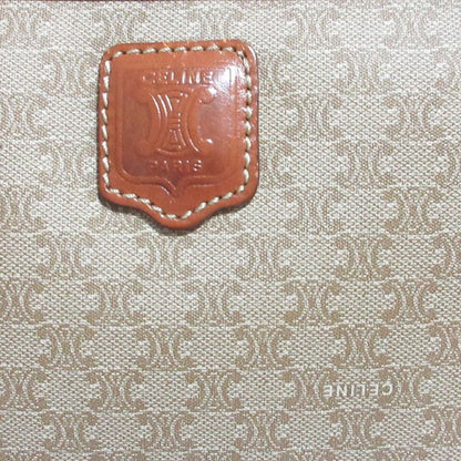 Celine Macadam Leather Tote Beige Brown — view 5