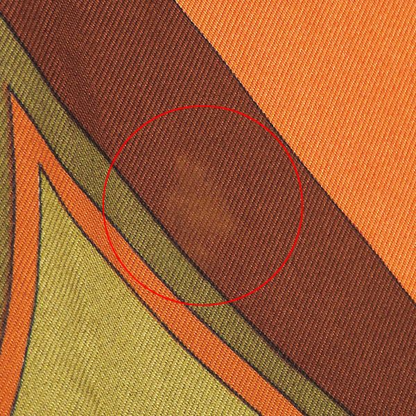 Hermes Scarf Carre 90 Silk Orange les Voitures Transformation Foldable — view 4