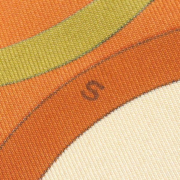Hermes Scarf Carre 90 Silk Orange les Voitures Transformation Foldable — view 5