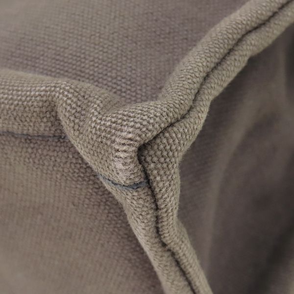 Hermes Tote Fourre Tout PM Canvas Gray Orange White Silver Ginza Limited — view 4