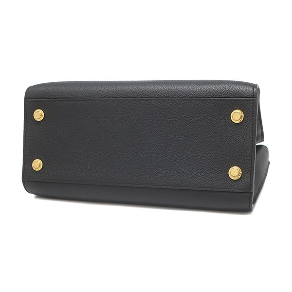 Louis Vuitton 2-Way Bag City Steamer MM Leather Noir Gold Black Handbag — view 3