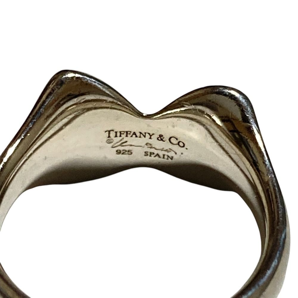 Tiffany & Co Elsa Peretti Butterfly Motif Ring 925 Sterling Silver — view 5