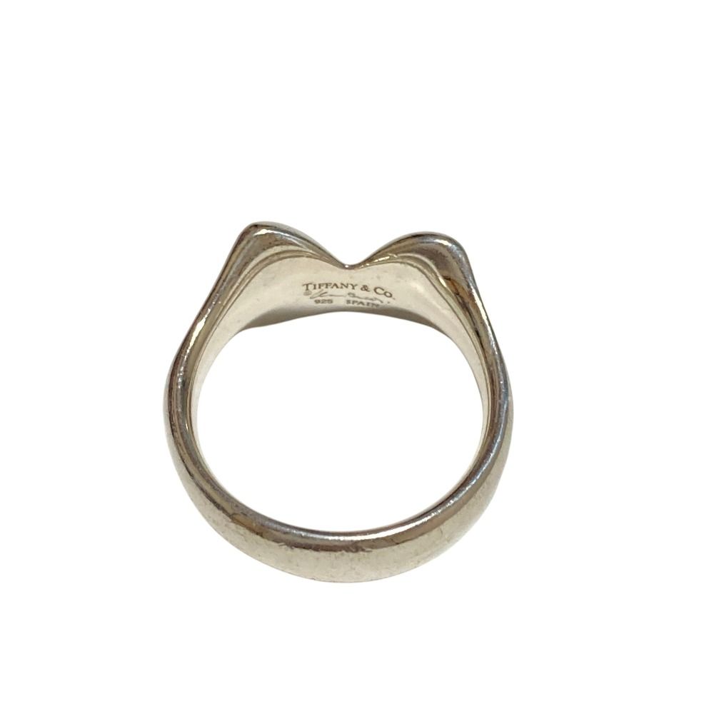 Tiffany & Co Elsa Peretti Butterfly Motif Ring 925 Sterling Silver — view 3