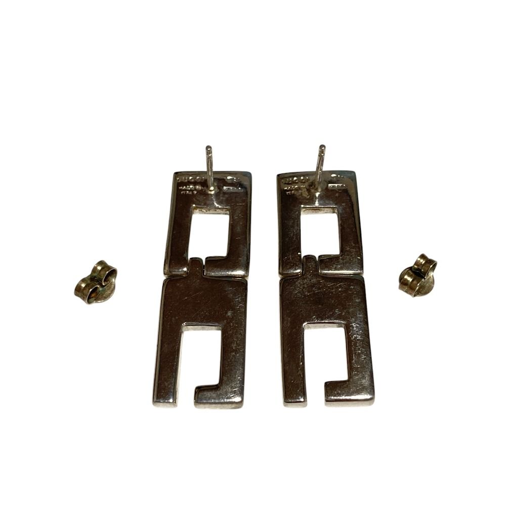 Gucci G Logo Stud Earrings 925 Sterling Silver — view 4