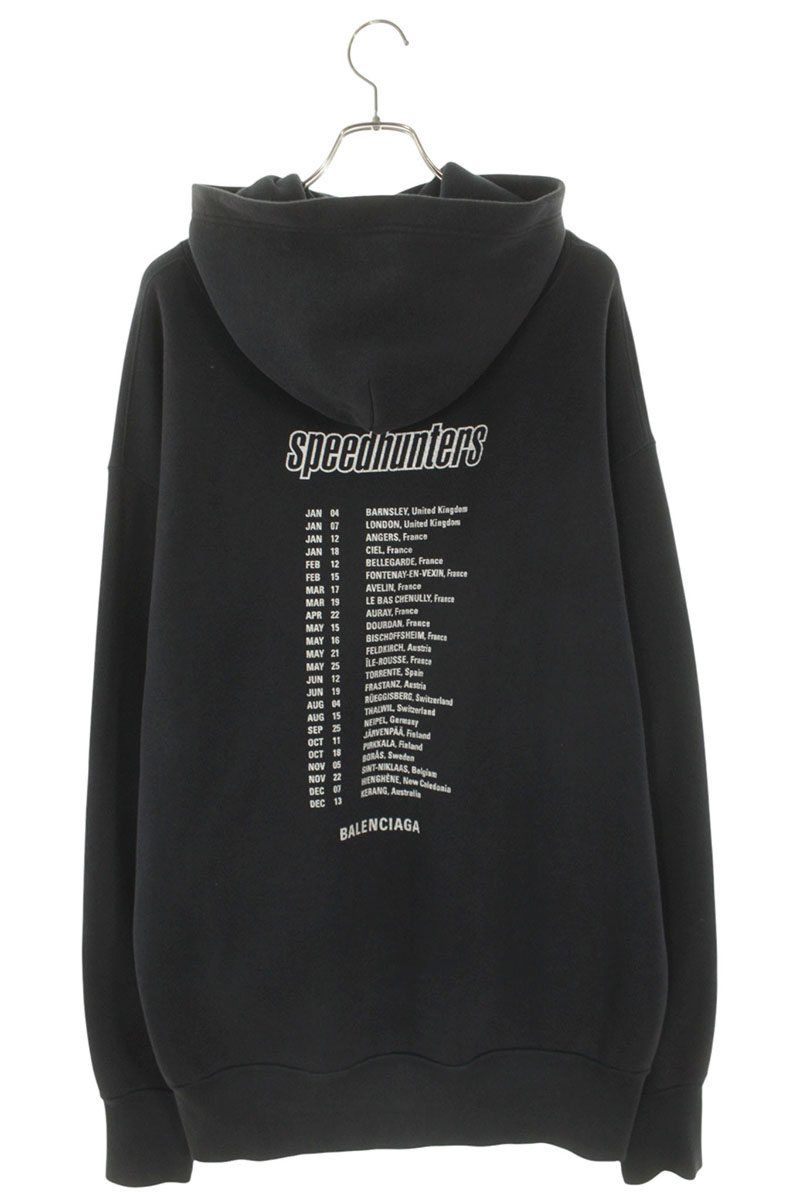 Balenciaga Speedhunters Print Oversize Hoodie XS — view 2