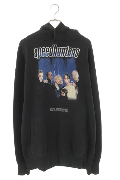 Balenciaga Speedhunters Print Oversize Hoodie XS