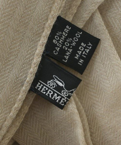 Hermes Shawl Scarf Beige — view 5