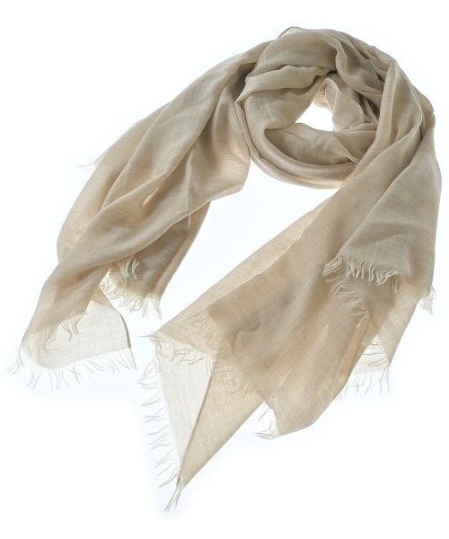 Hermes Shawl Scarf Beige