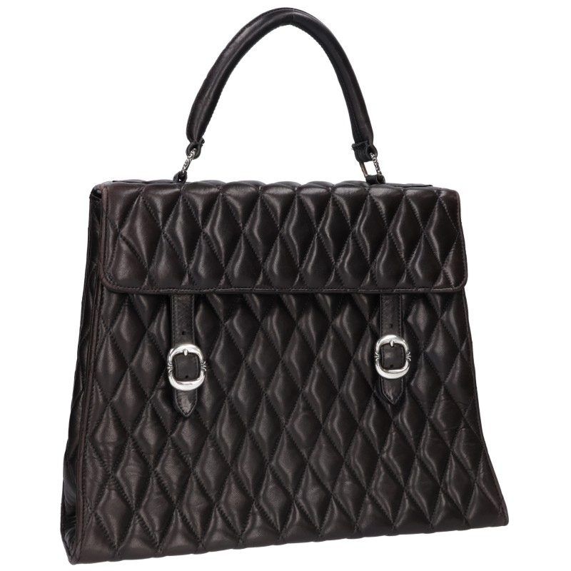 Chrome Hearts Ting Leather Handbag