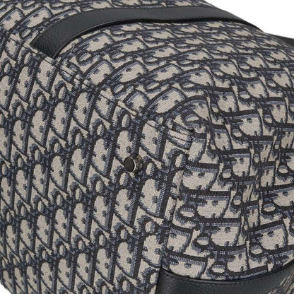Dior Weekender 40 Oblique Jacquard Calfskin Boston Bag — view 4